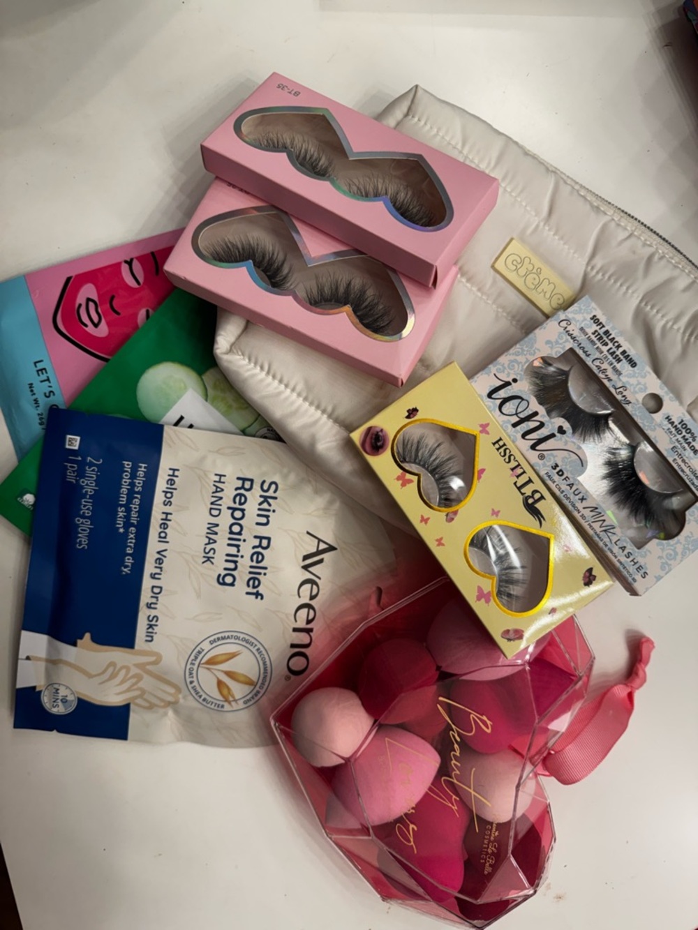 False Lash Set  - Pink Beauty Sponges & Accessories